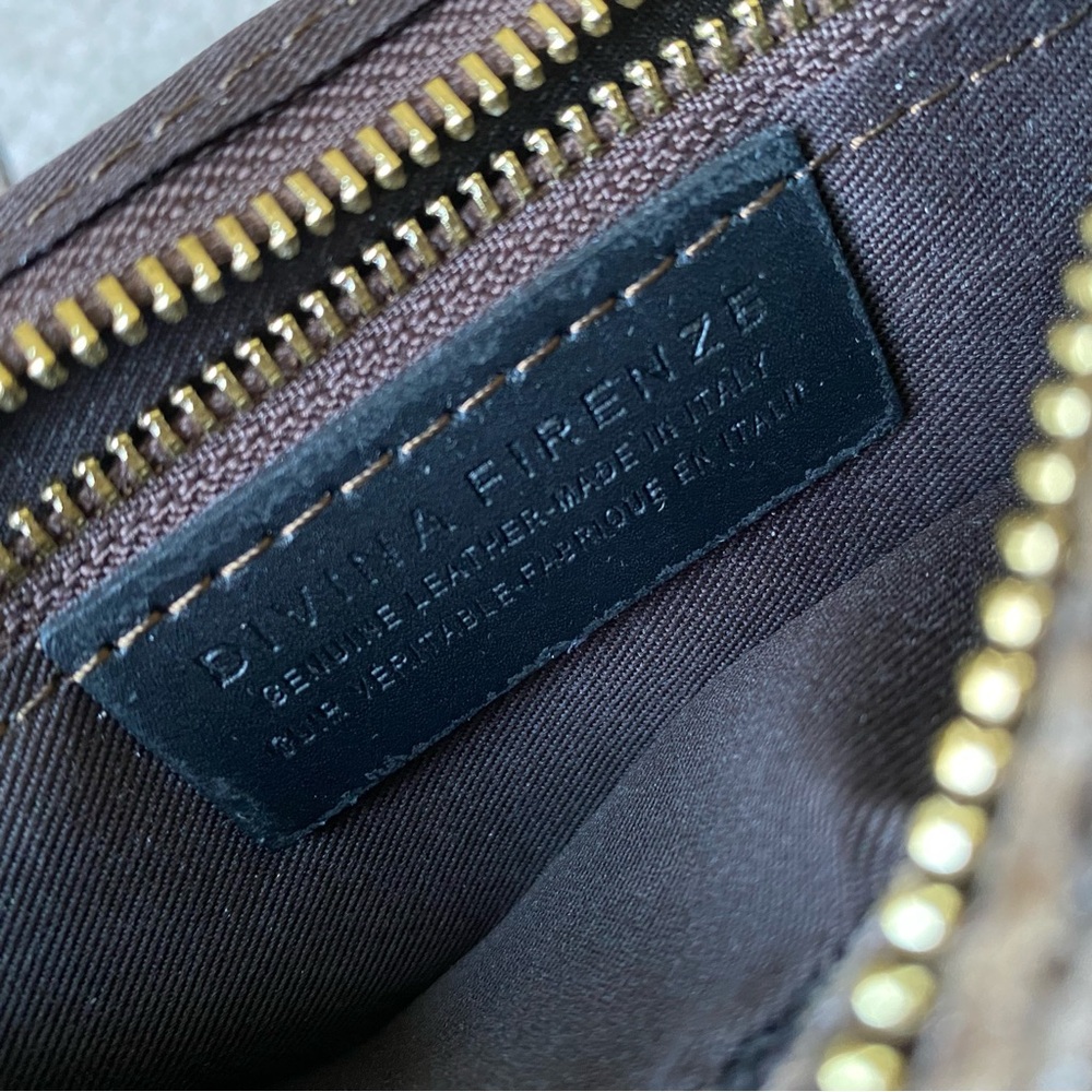 Divina Firenze Brown snake print purse - Picture 8 of 9
